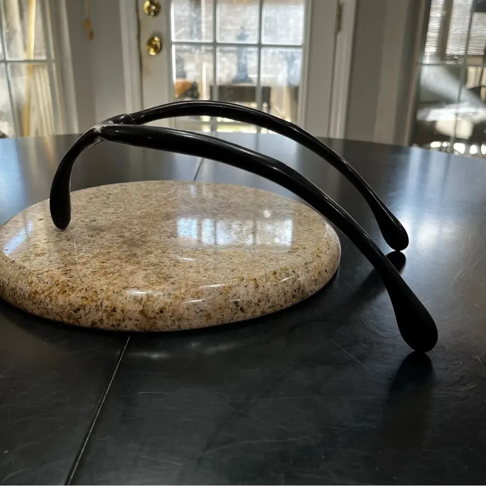 NEW Pottery Barn Antique Bronze Wrought Iron Wishbone Display Sculpture 12” NWOT